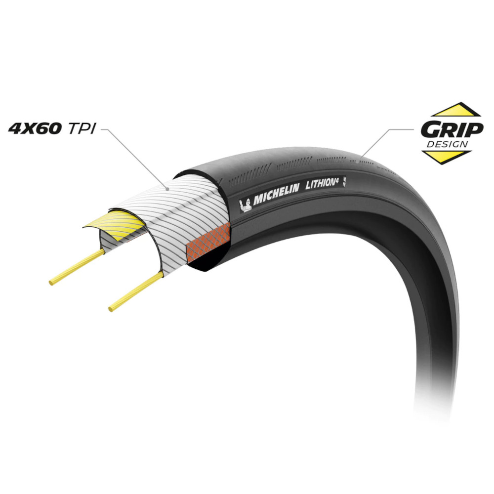 Michelin Lithion Folding Tire Performance Line 28-622