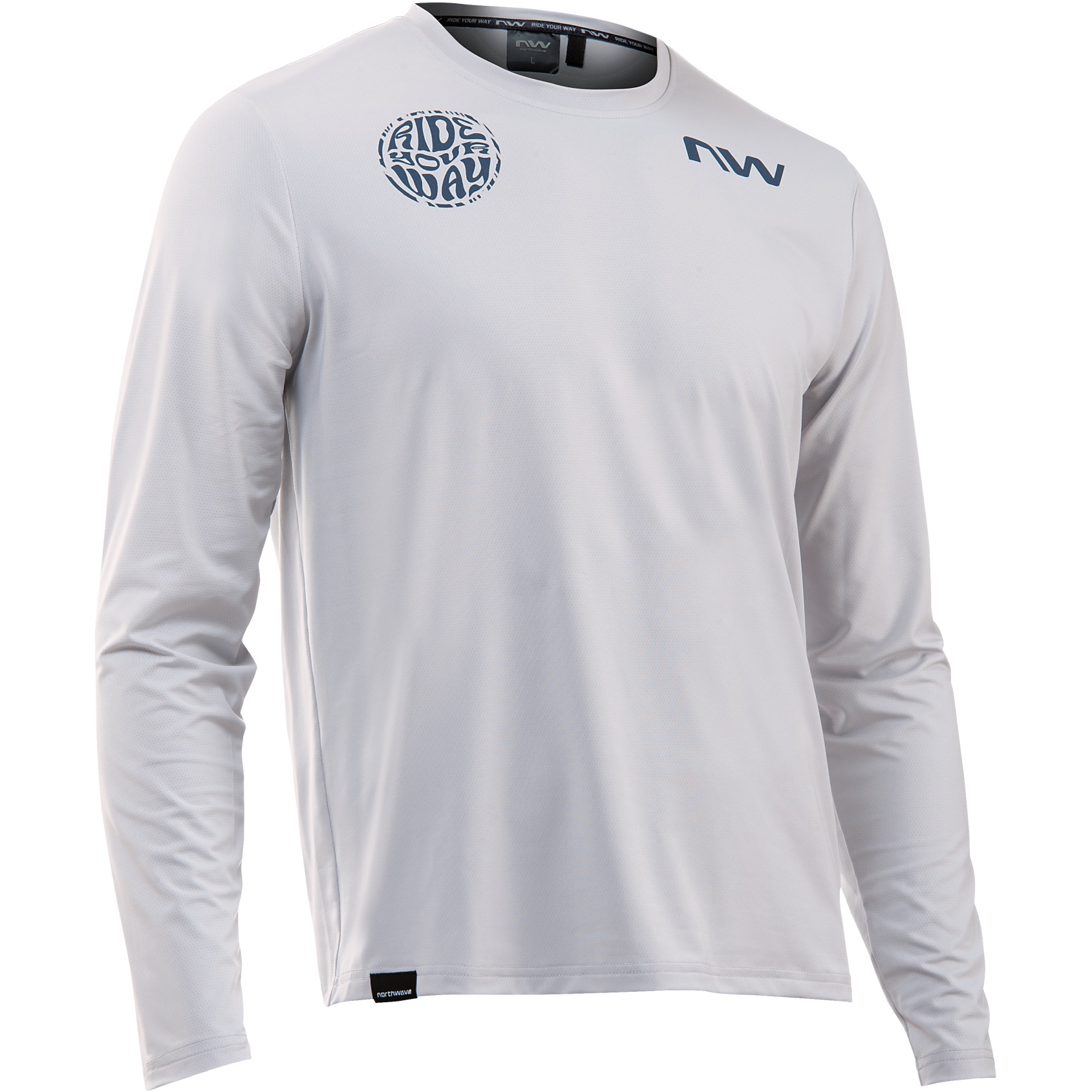 Picture of Northwave Xtrail 2 Long Sleeve Jersey Men - light grey 87