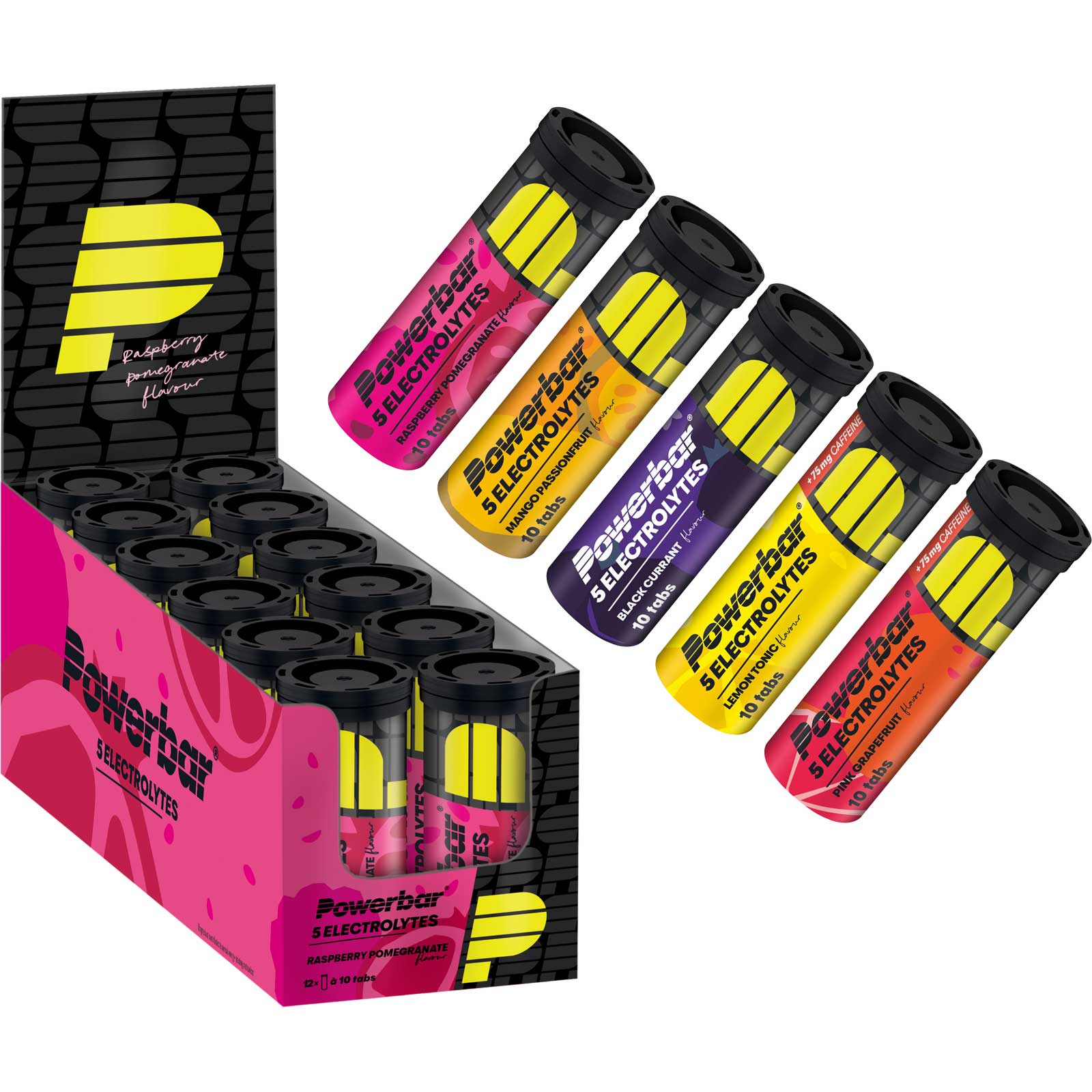 Picture of Powerbar 5Electrolytes Sports Drink - Effervescent Tablets - 12x10 pcs.