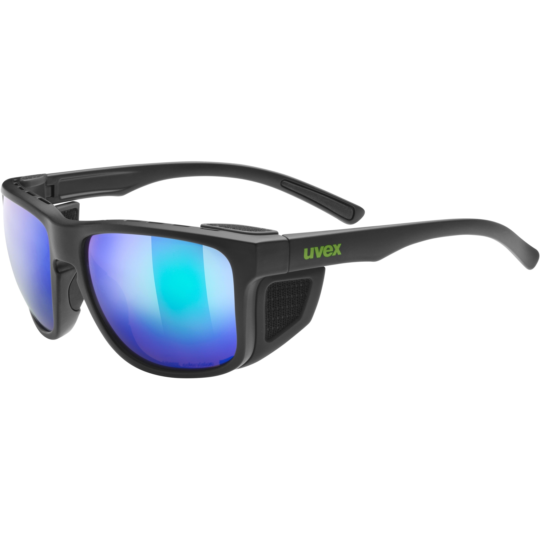 Picture of Uvex sportstyle 312 CV Glasses - black matt/colorvison mirror green