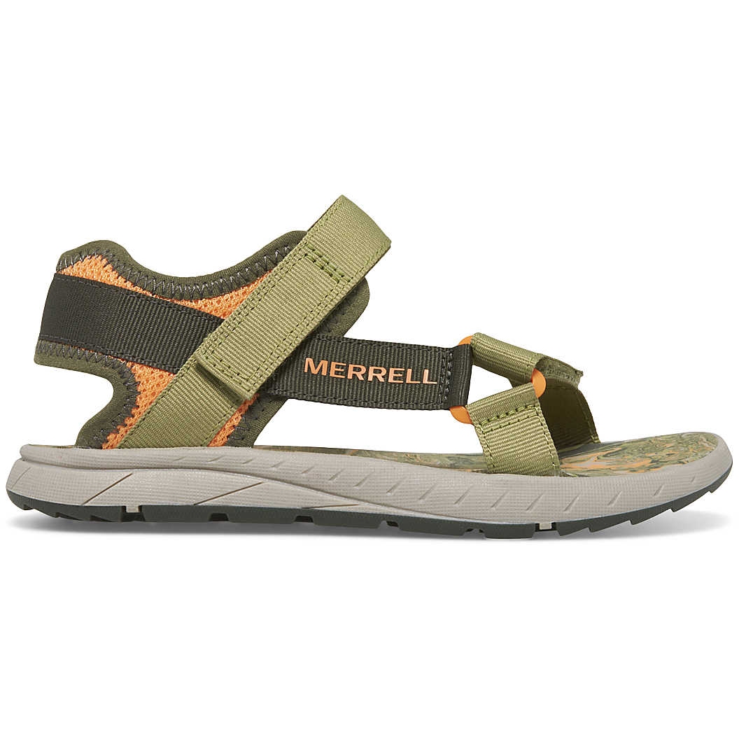 Image of Merrell Kahuna Web 2.0 Shoes Kids - olive/orange