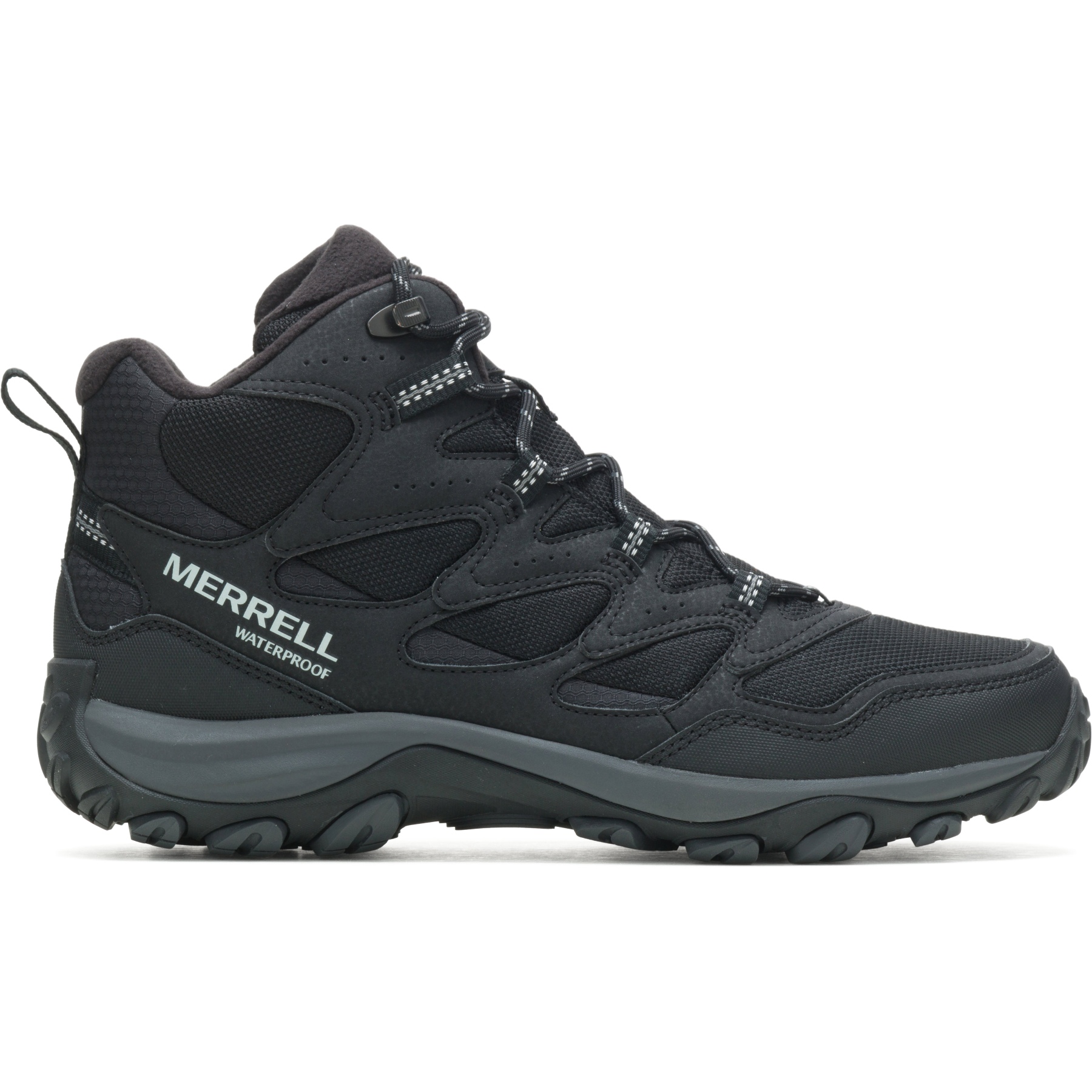 Picture of Merrell West Rim Sport Thermo Mid Waterproof Hiking Boots Men - black
