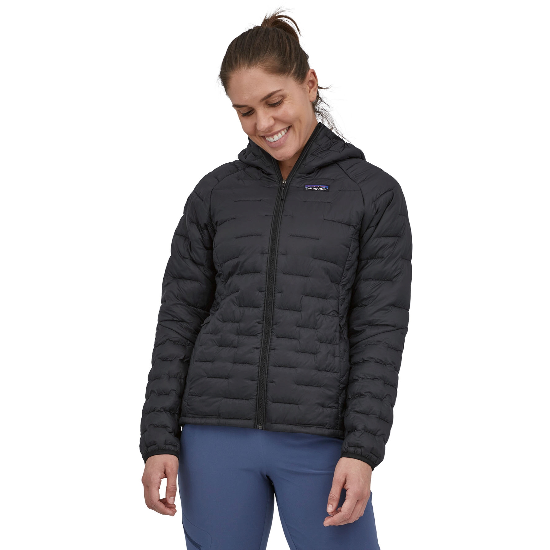 Picture of Patagonia Micro Puff Hoody Women - Black