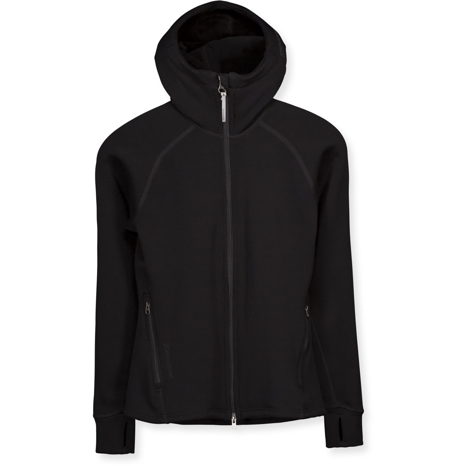Houdini Power Houdi Fleece Jas Dames - True Black | BIKE24
