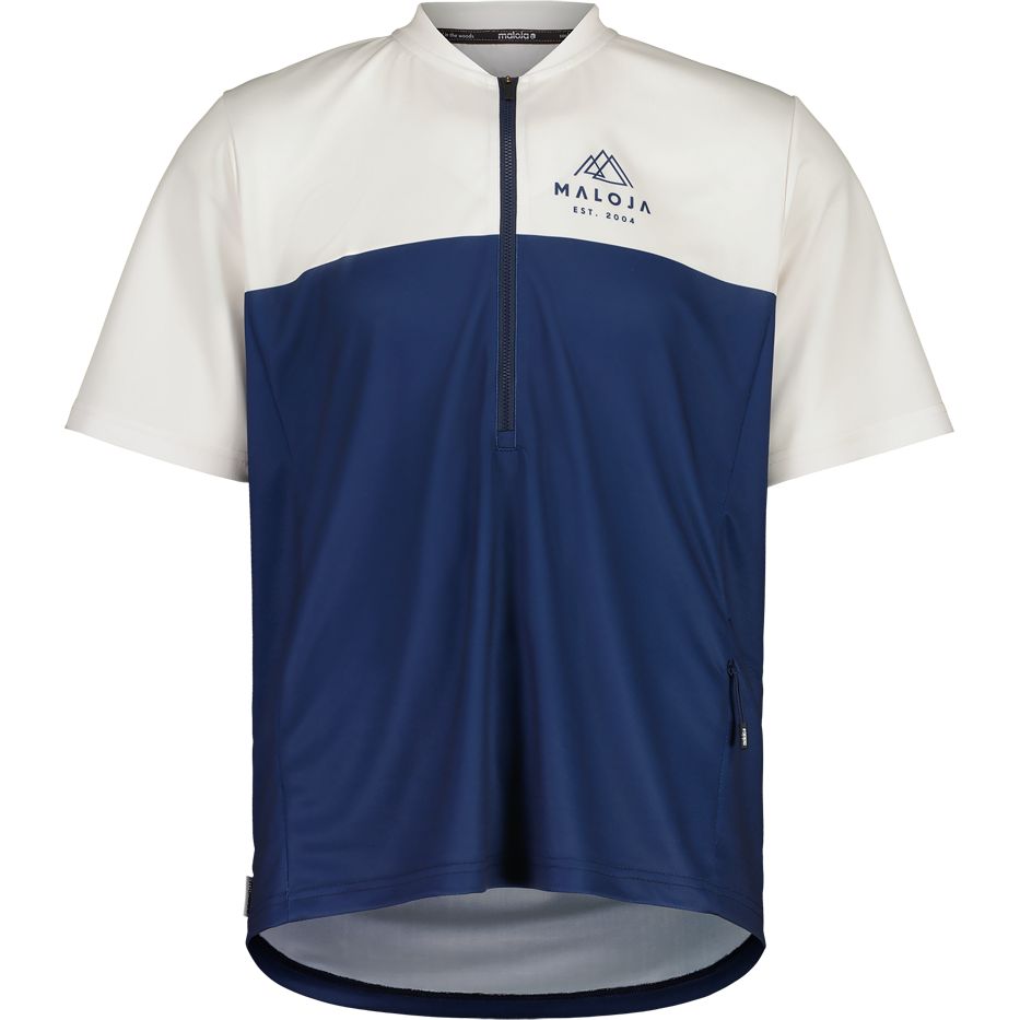 Picture of Maloja BarettiM. All Mountain 1/2 Trail Jersey Men - night sky multi 8388