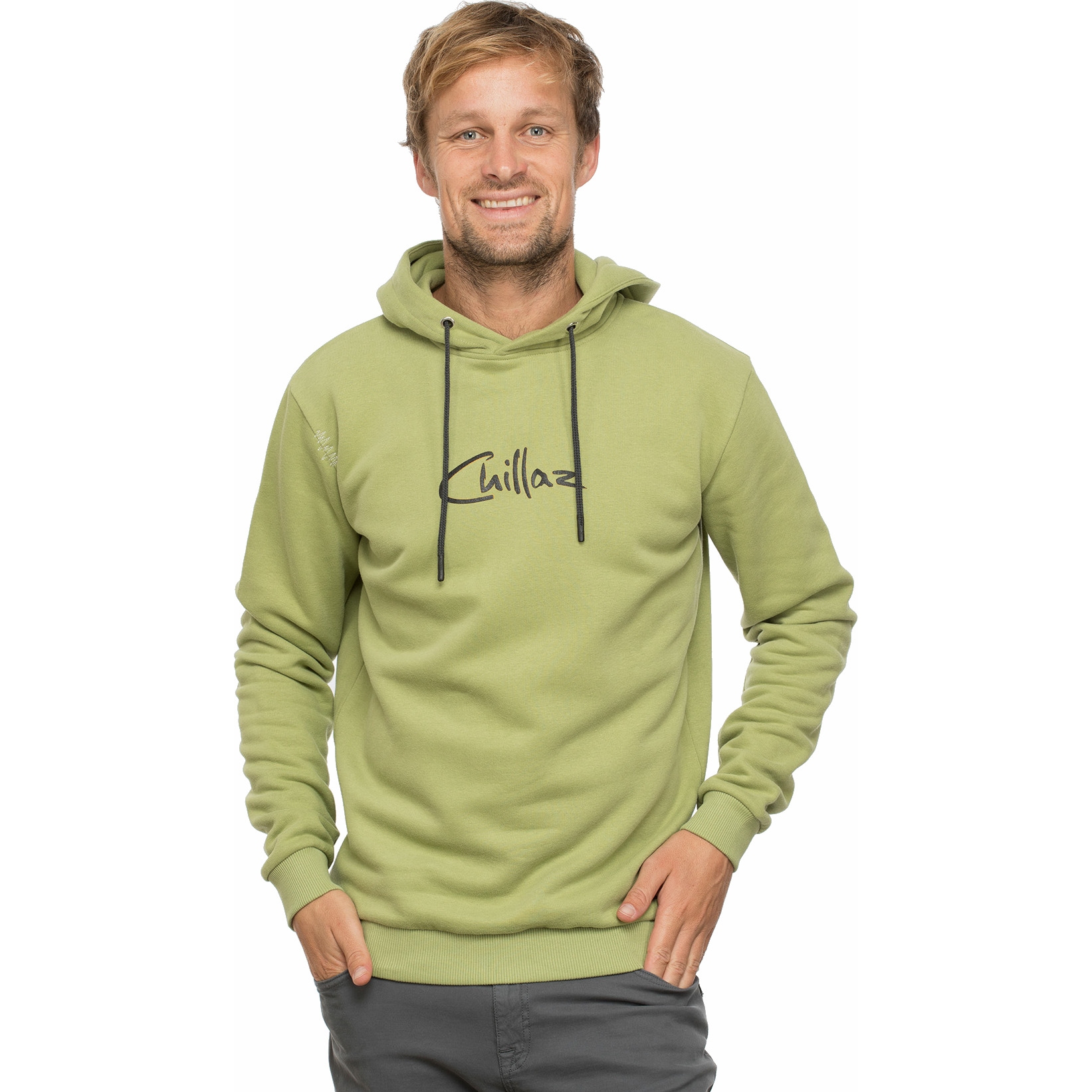 Produktbild von Chillaz Sapporo Chillaz Logo Kapuzenpullover Herren - grün