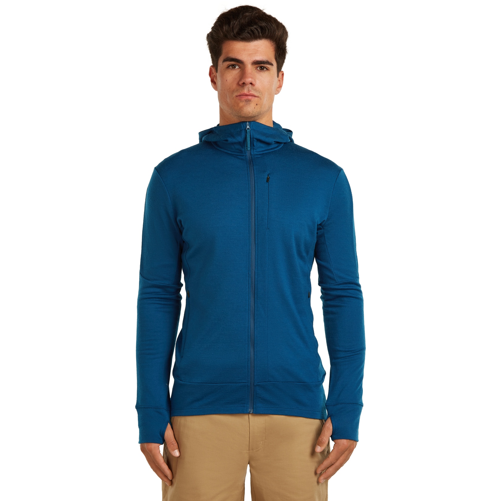 Sweat à Capuche Shimano Atelier – Taille L – Noir/bleu – Neuf Avec étiquettes