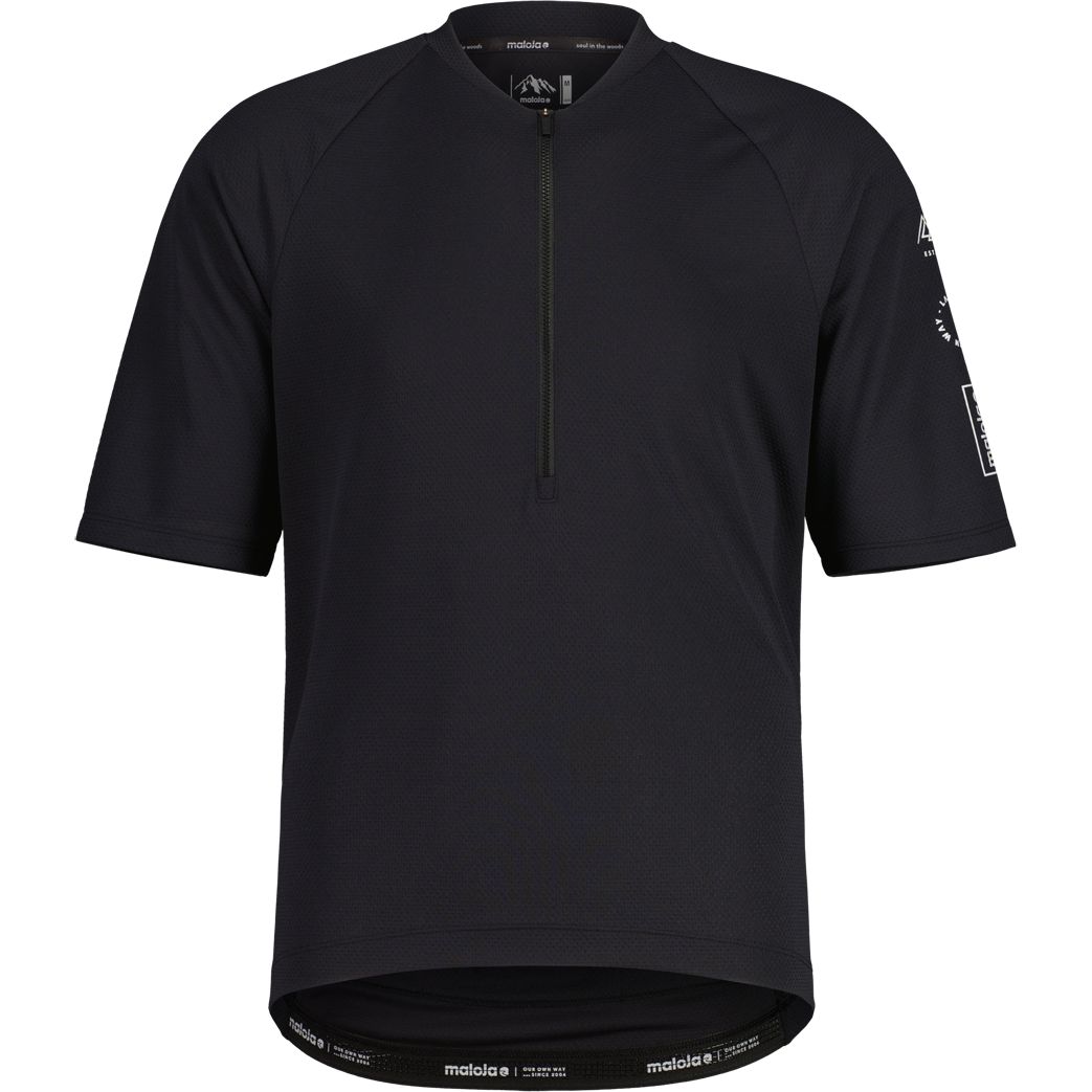 Picture of Maloja SpiazzoM. Gravel Jersey Men - deep black 8833