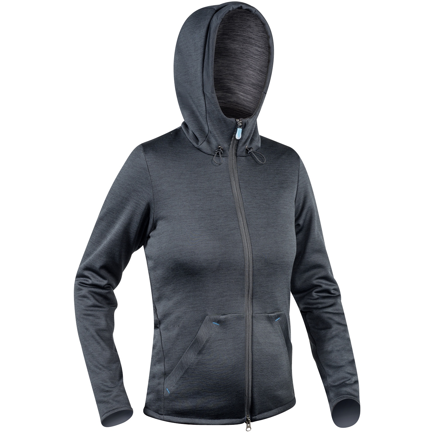 Bild von Komperdell Full Zip Hoody Protektorenjacke Damen - schwarz