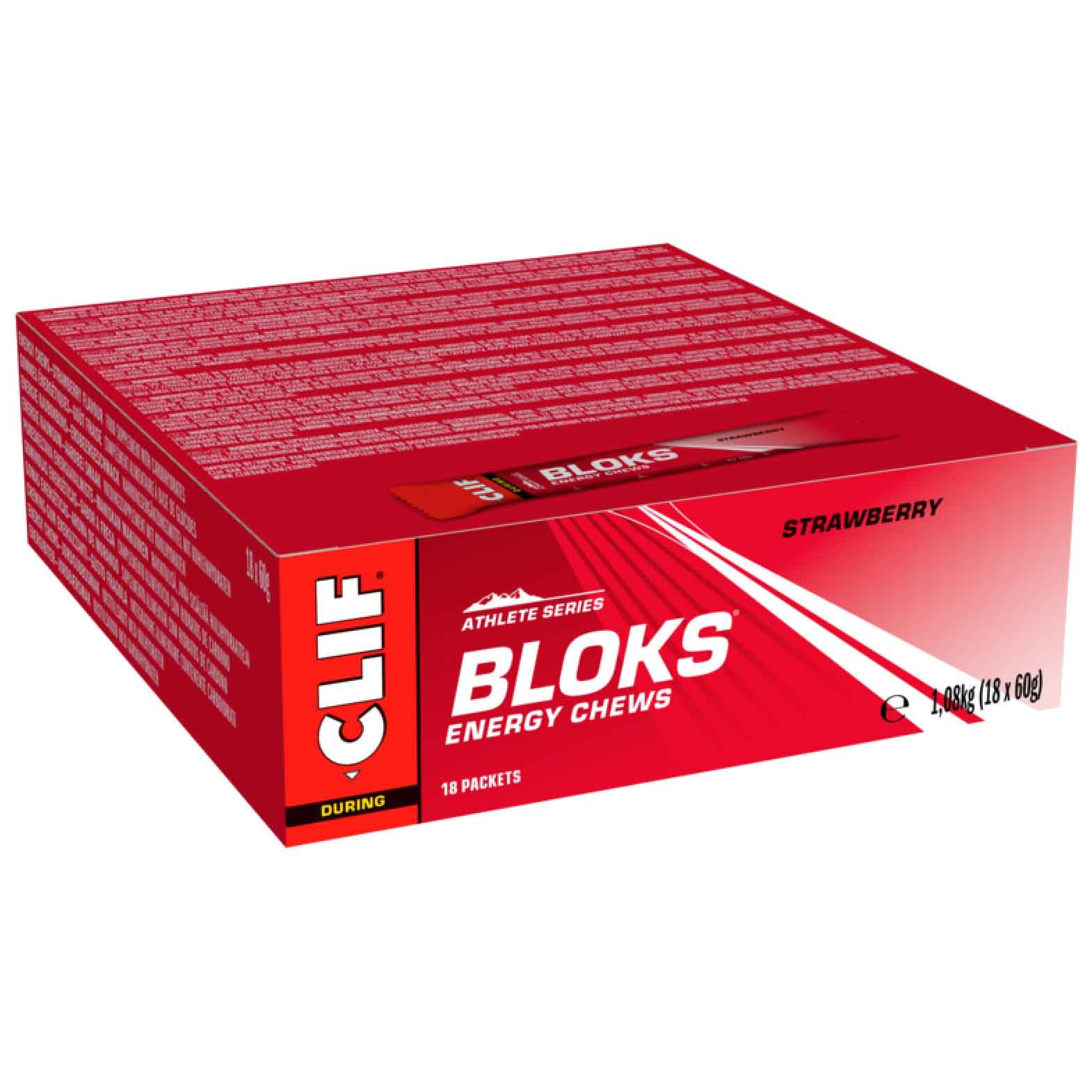 Produktbild von Clif Bloks Energy Chews - Kaubonbons - MHD 04.07.2024 - 18x60g