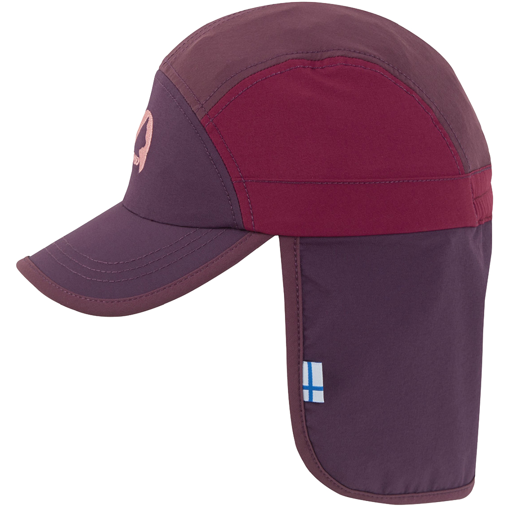 Picture of Finkid LAKKI MOVE Summer Cap Kids - beet red mix