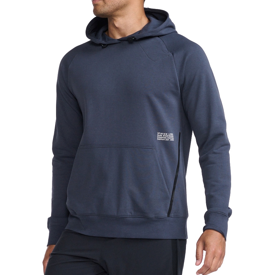 Picture of 2XU Motion Men&#039;s Hoodie - india ink/white