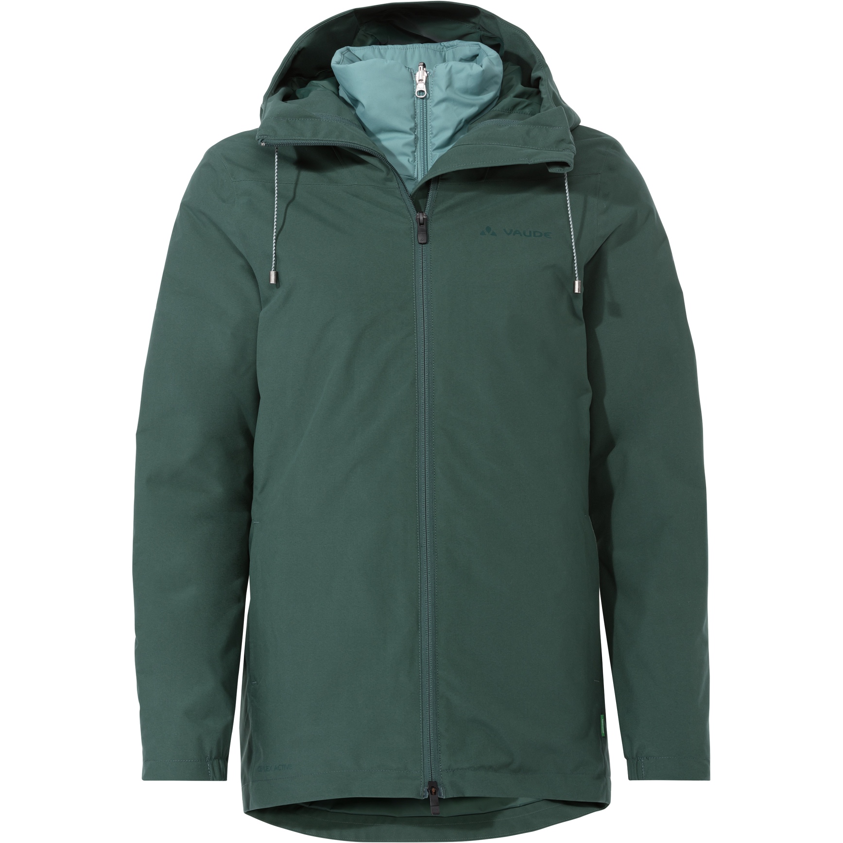 Image of Vaude Women's Mineo 3in1 Jacket - dusty forest