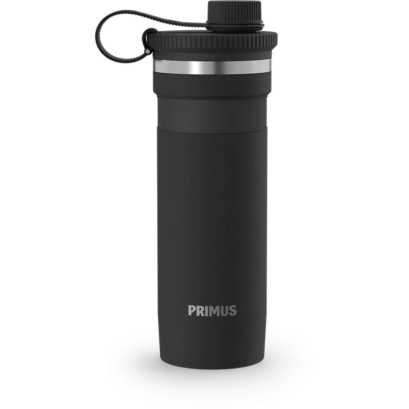 Термобутылка Primus Mika Wide 0,5 л с крышкой, черная