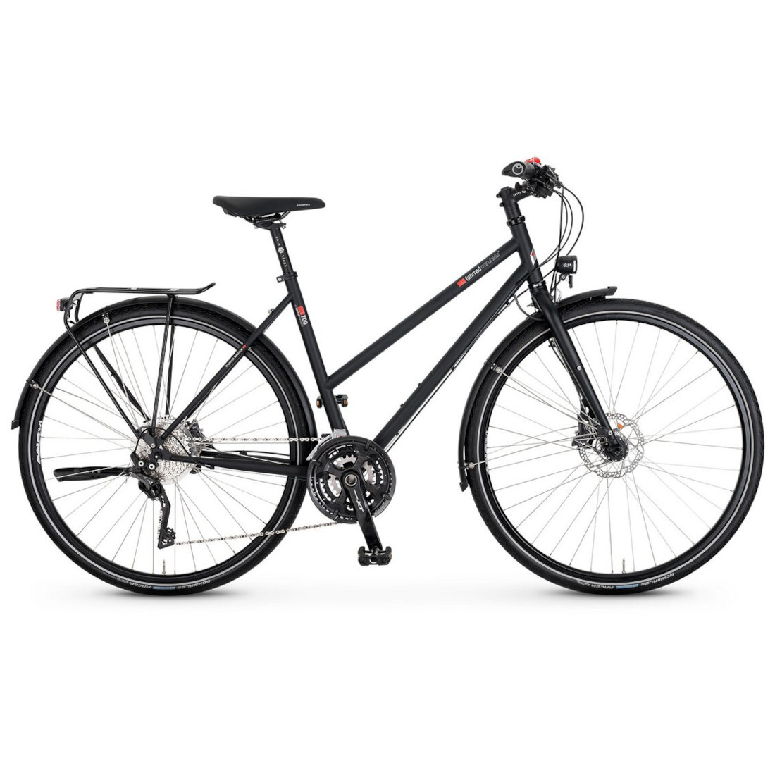 Zdjęcie: vsf fahrradmanufaktur T-700 - Women Touring Bike - 2025 - ebony matt