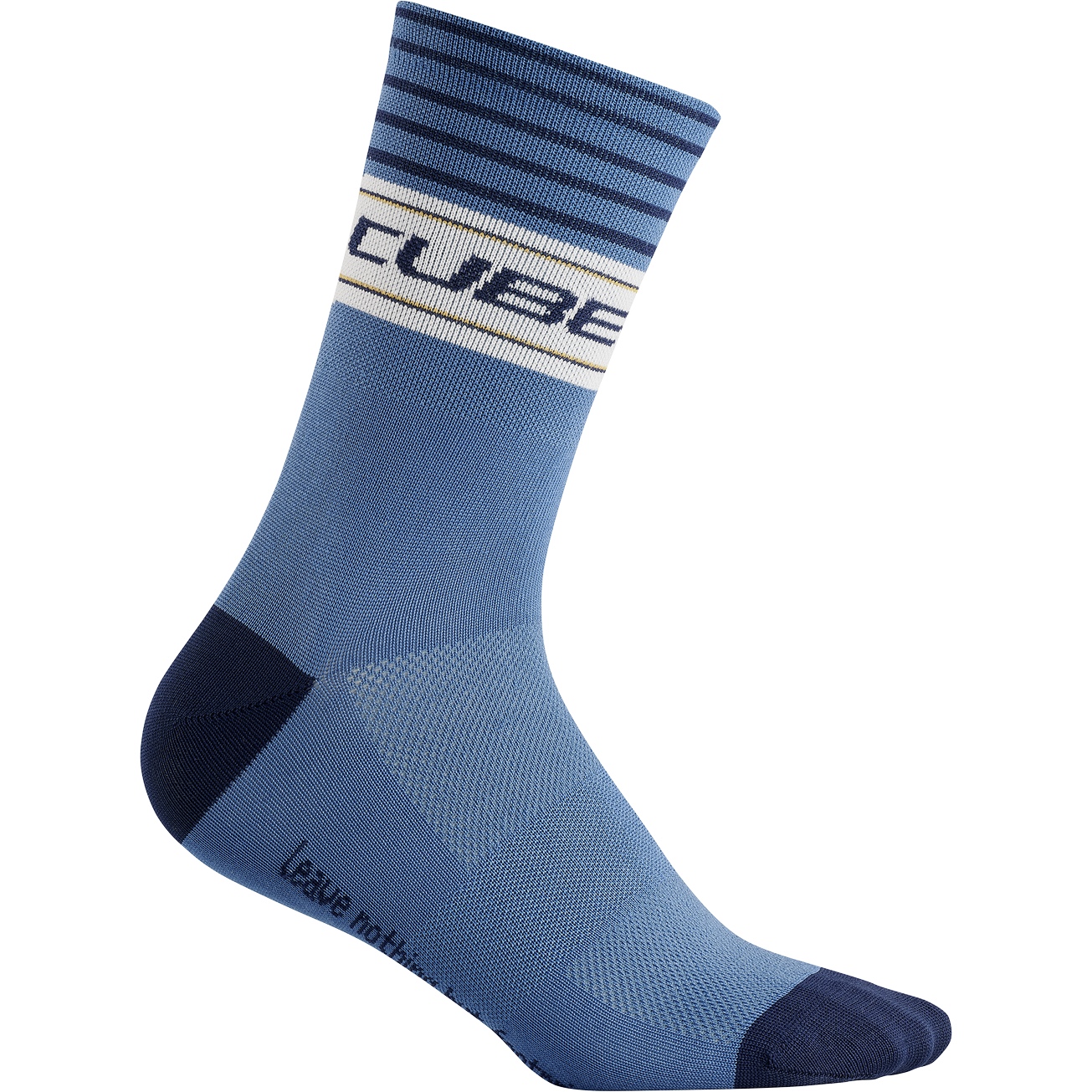 Picture of CUBE Blackline High Cut Socks - blue