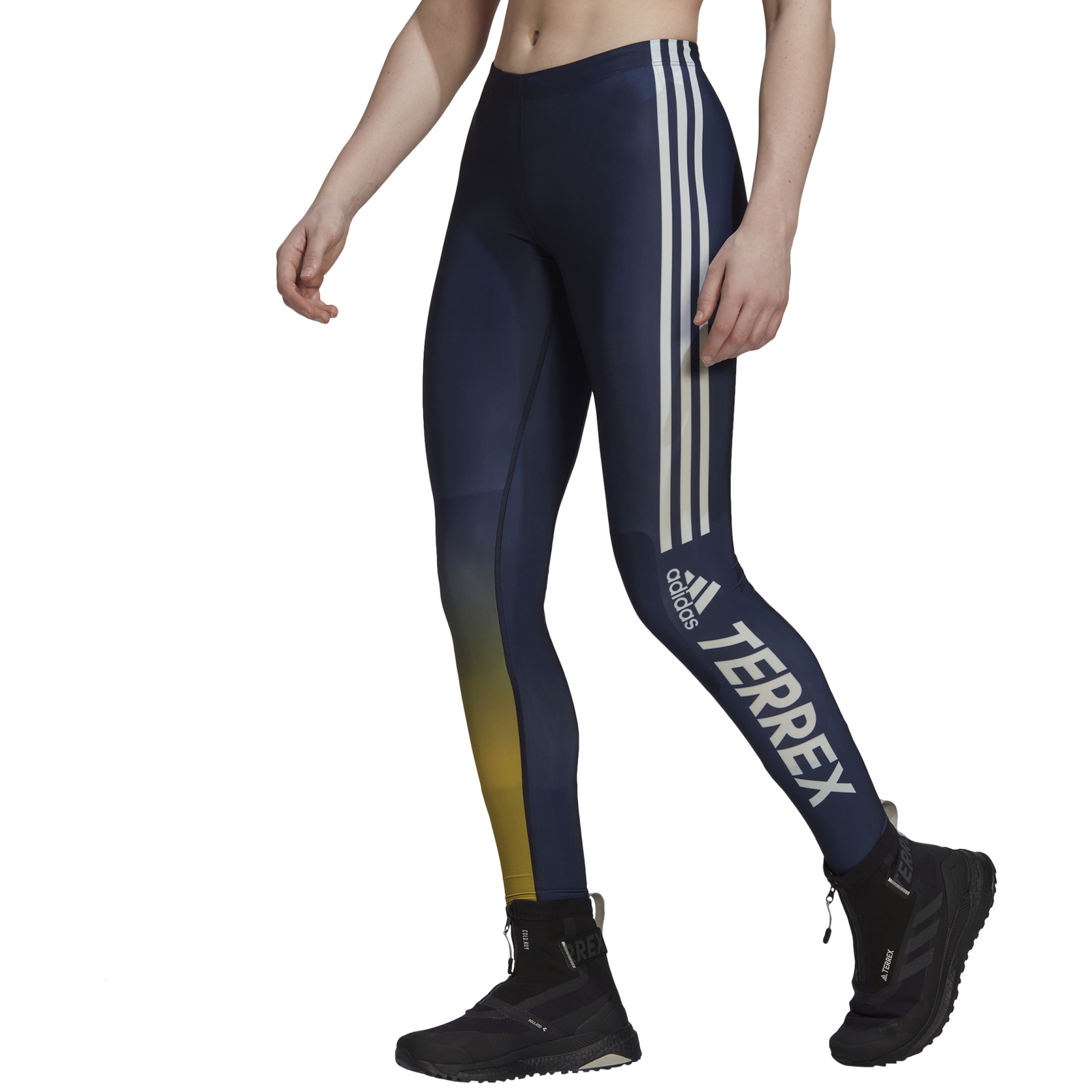 Picture of adidas TERREX Xperior Cross-Country Race Tights Women - legend ink HH9178