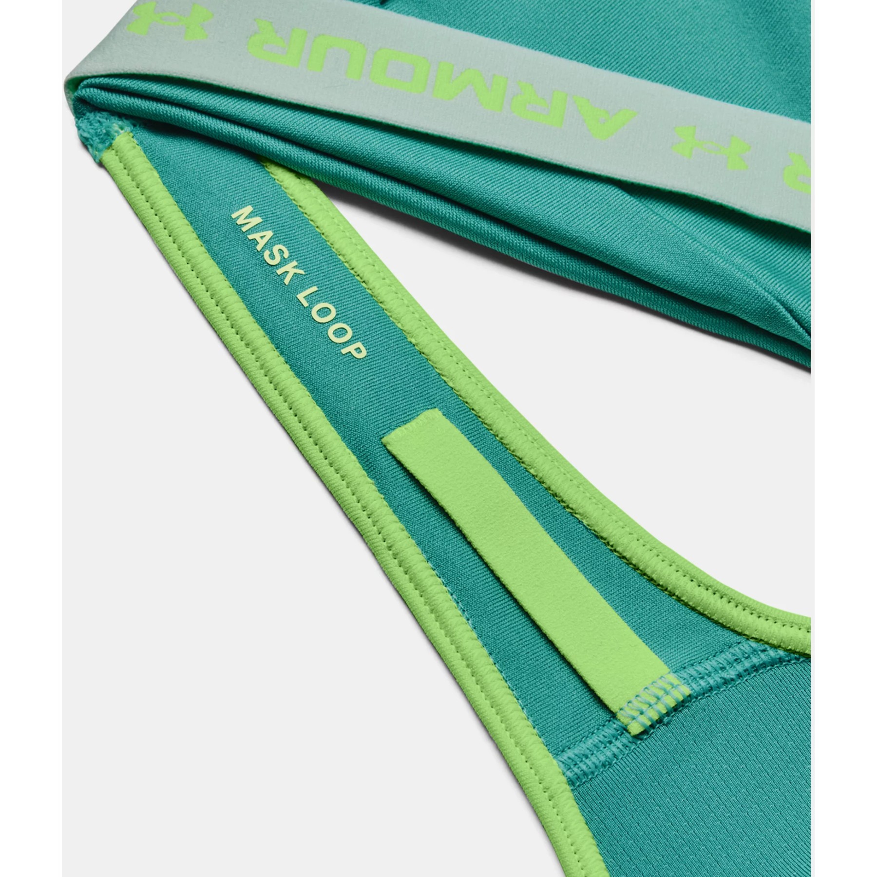 Under Armour Armour® Mid Crossback Pocket Sports Bra Women - Neptune/Sea  Mist/Quirky Lime