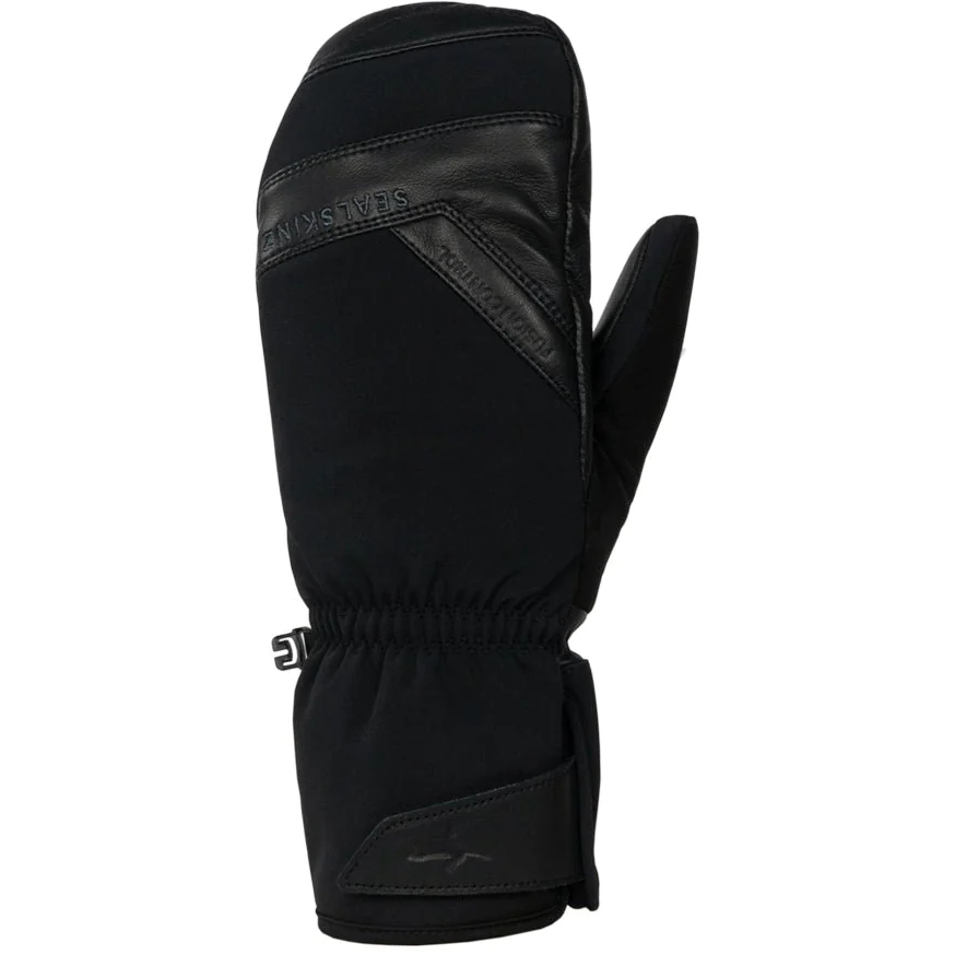 Productfoto van SealSkinz Swaffham Waterdichte, Extreem Koude, Geïsoleerde Vingerhandschoen met Fusion Control™ - Zwart