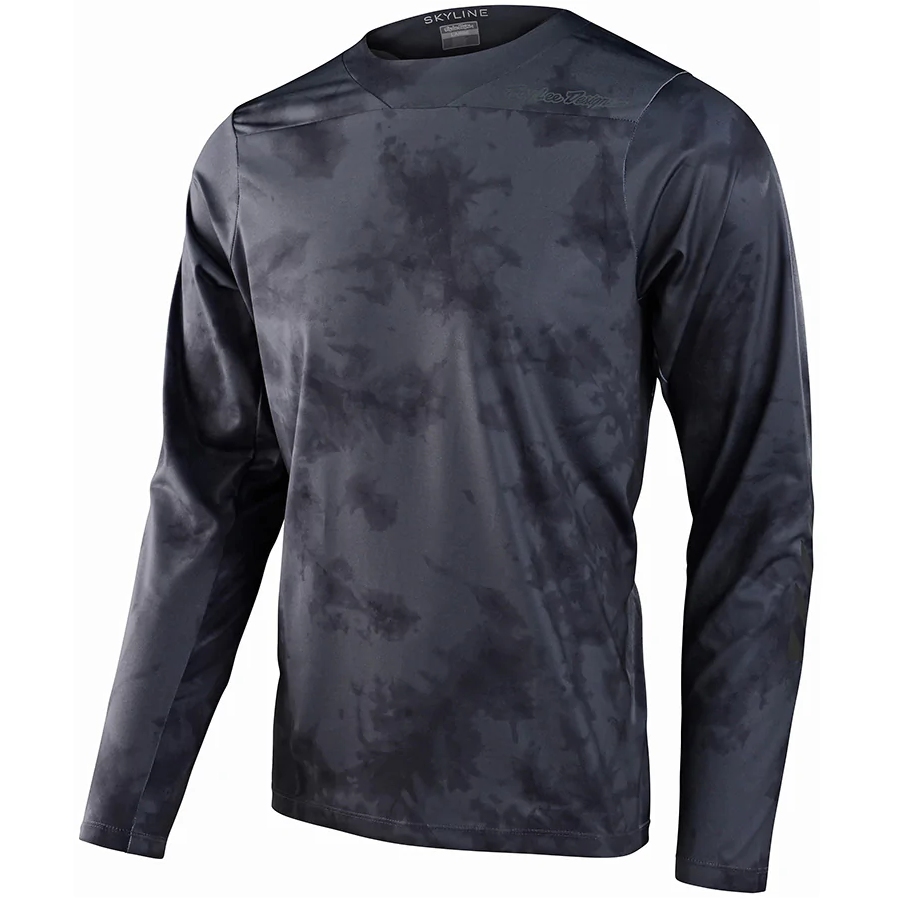 Immagine di Troy Lee Designs Skyline Long Sleeve Chill Maglia - tie dye charcoal