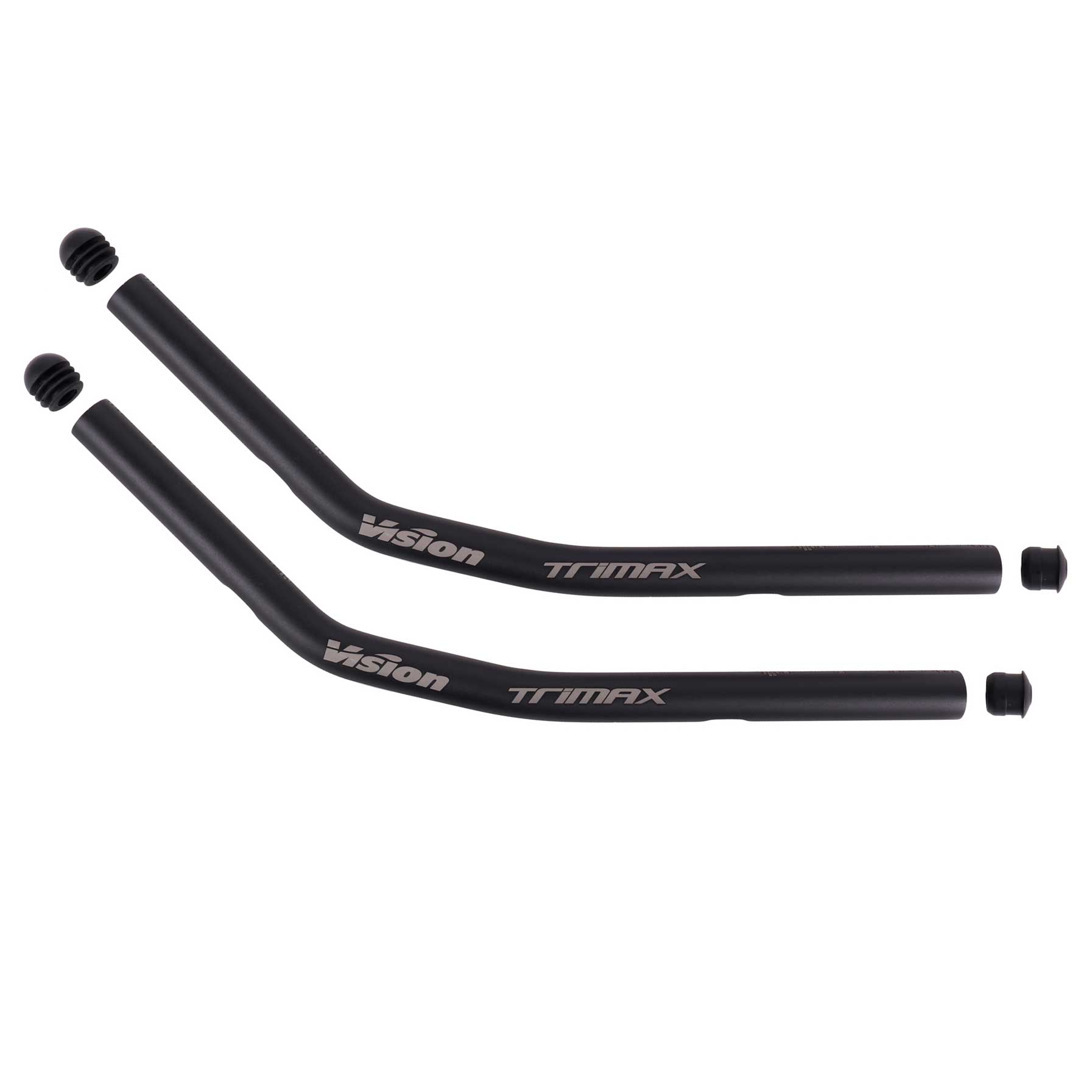 Picture of Vision Trimax Extensions for Clip-On Aerobars - Reversible - J-Bend - black