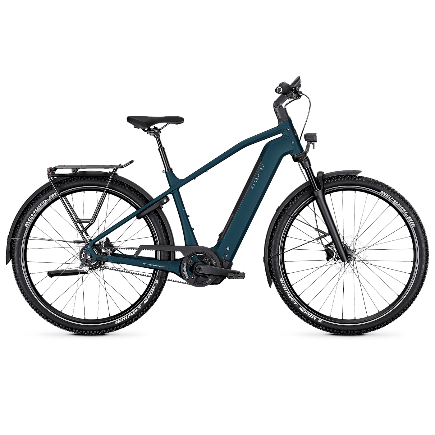 Kalkhoff ENTICE 3 EXCITE Belt - Trekking E-Bike mit Riemenantrieb - 2026 -  darksprings matt | BIKE24 AT