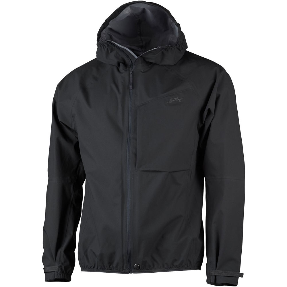 Picture of Lundhags Lo Waterproof Jacket - Charcoal 890