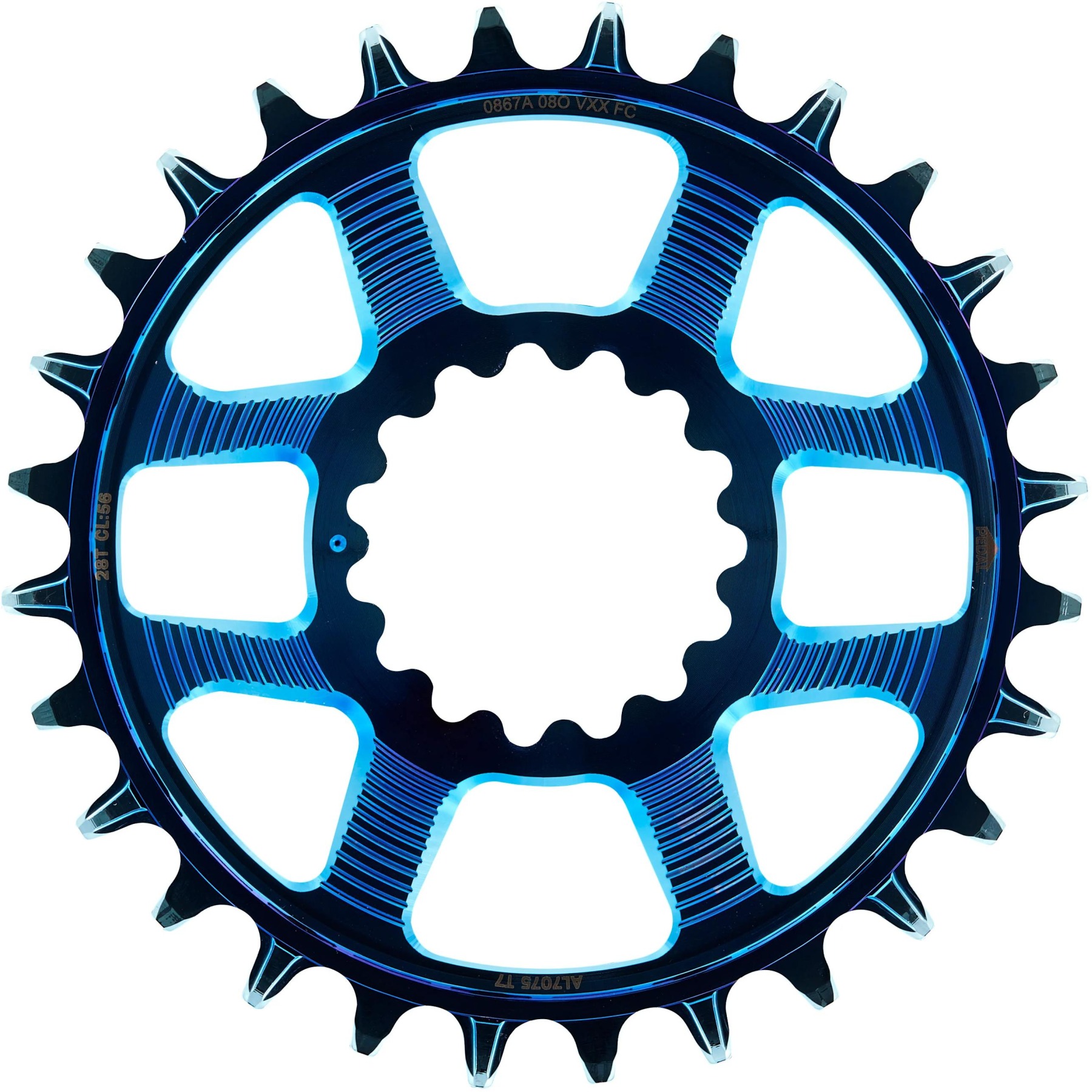 Produktbild von e*thirteen Helix R Direct Mount Kettenblatt | 11/12-Gang | Boost/SuperBoost - intergalactic