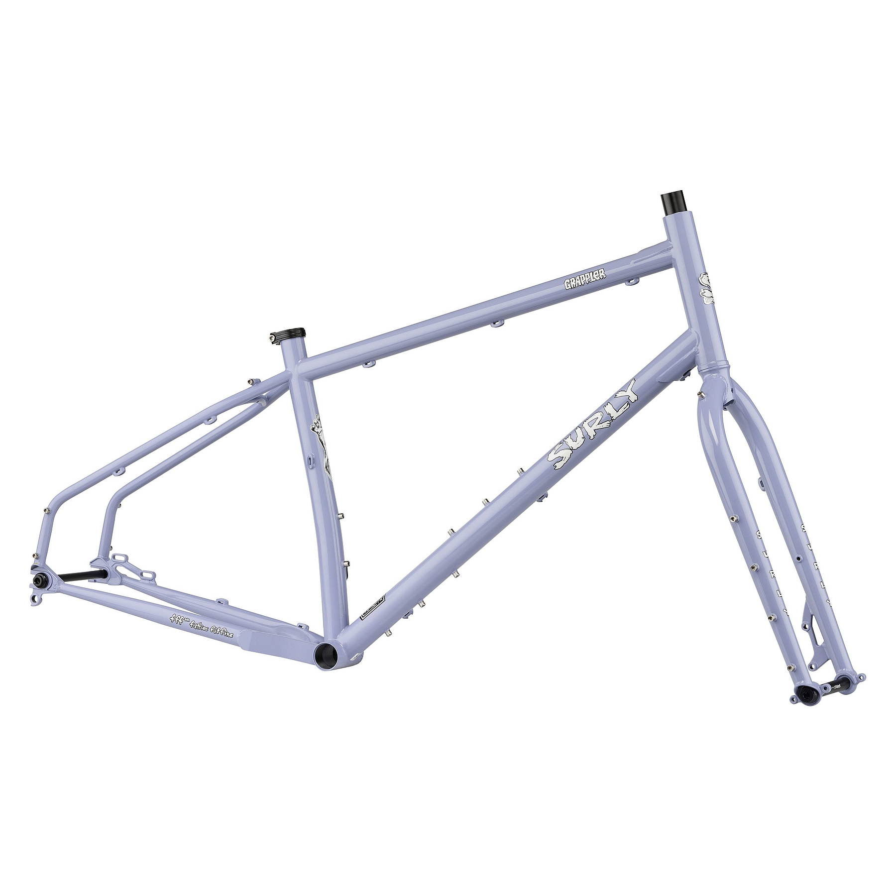 Zdjęcie: Surly GRAPPLER - Dropbar Zestaw Ramowy MTB - 2025 - purple dust bunny