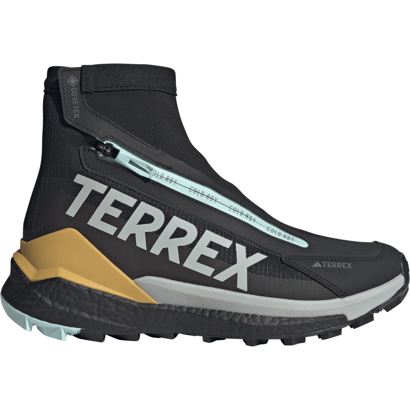 Produktbild von adidas TERREX Free Hiker 2 C.Rdy Wanderschuhe Herren - core black/wonder silver/seflaq IG0253