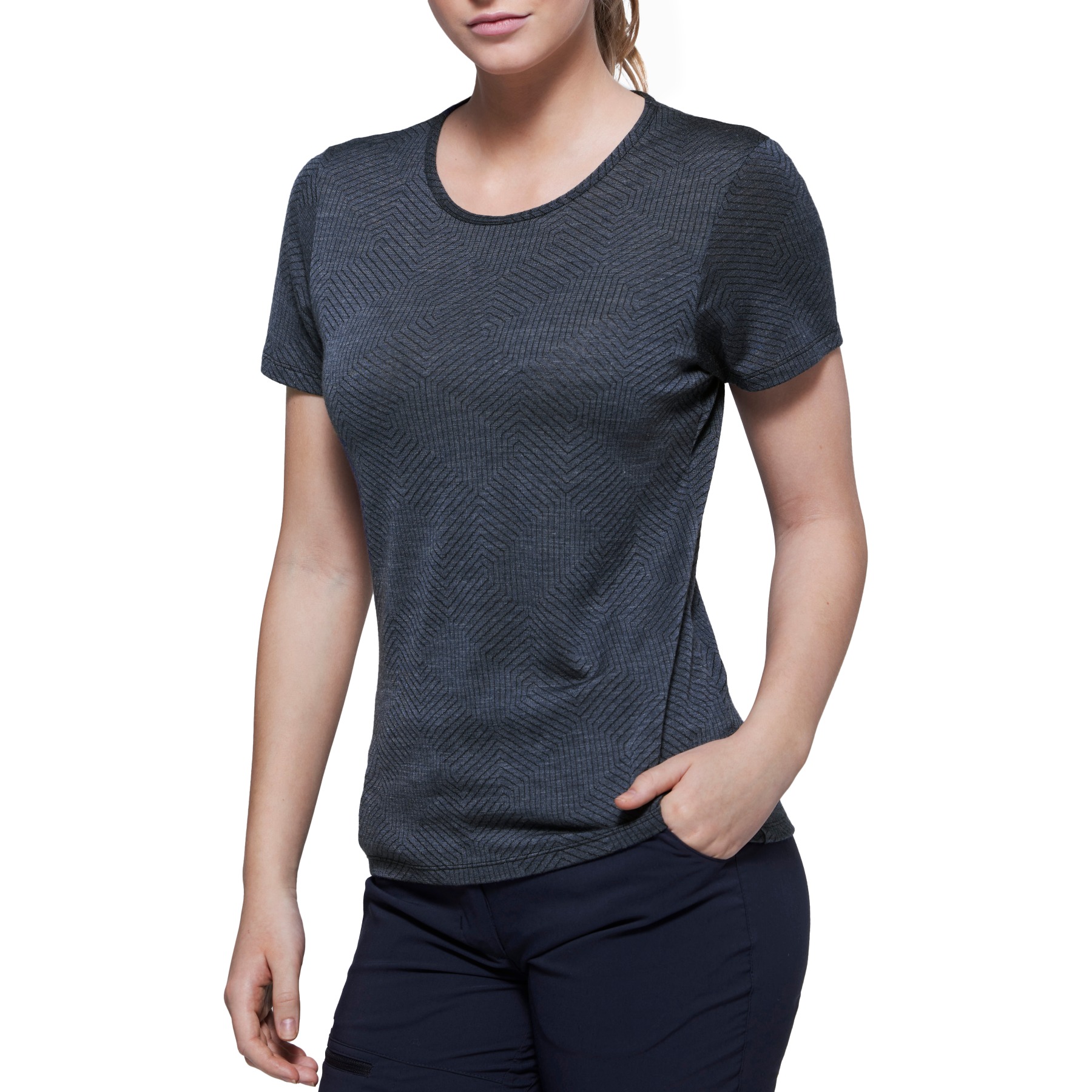 Picture of Devold Nipa Merino 170 Tee Women - 287 Night