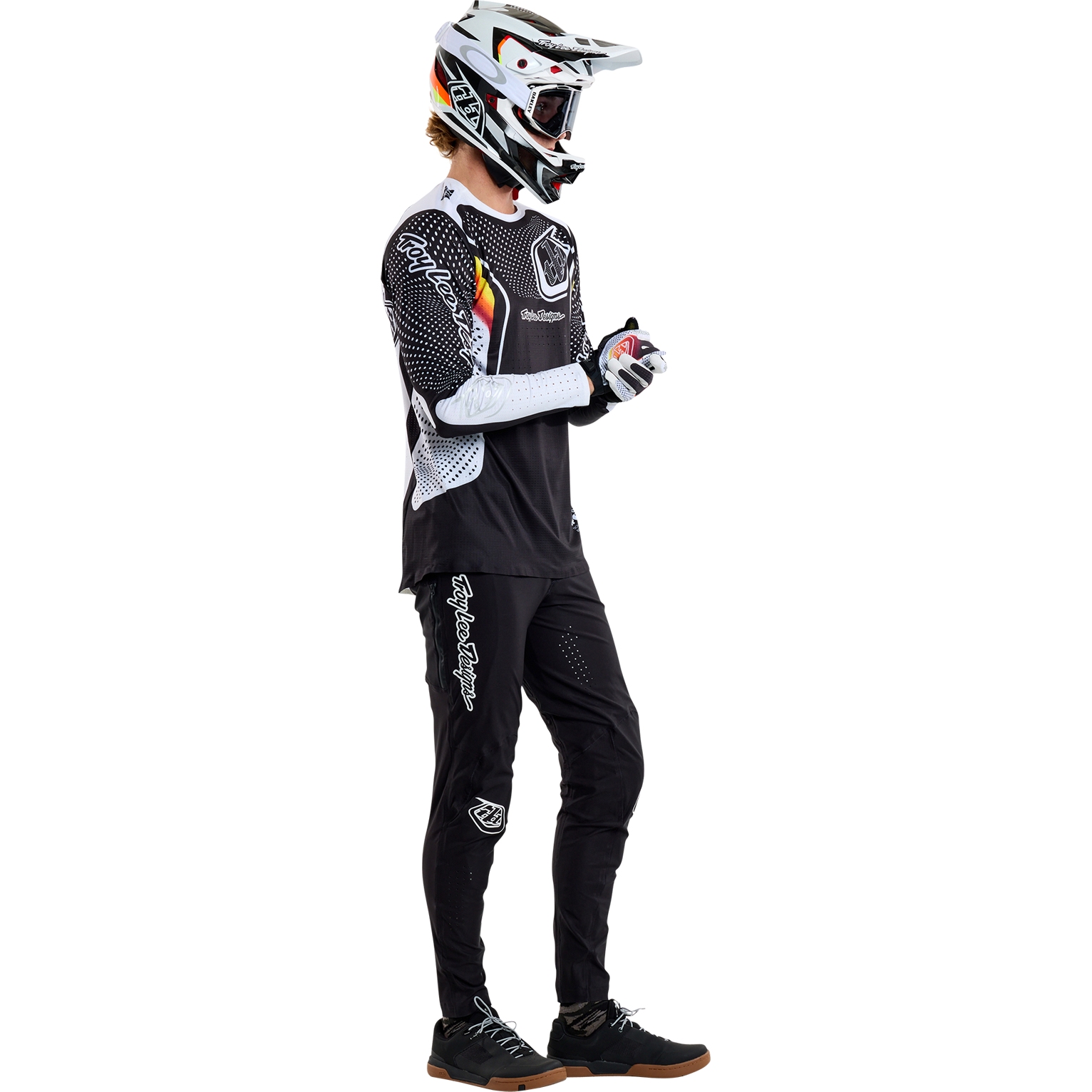 Troy Lee Designs Maillot Manches Courtes Enfants - Flowline - Confined