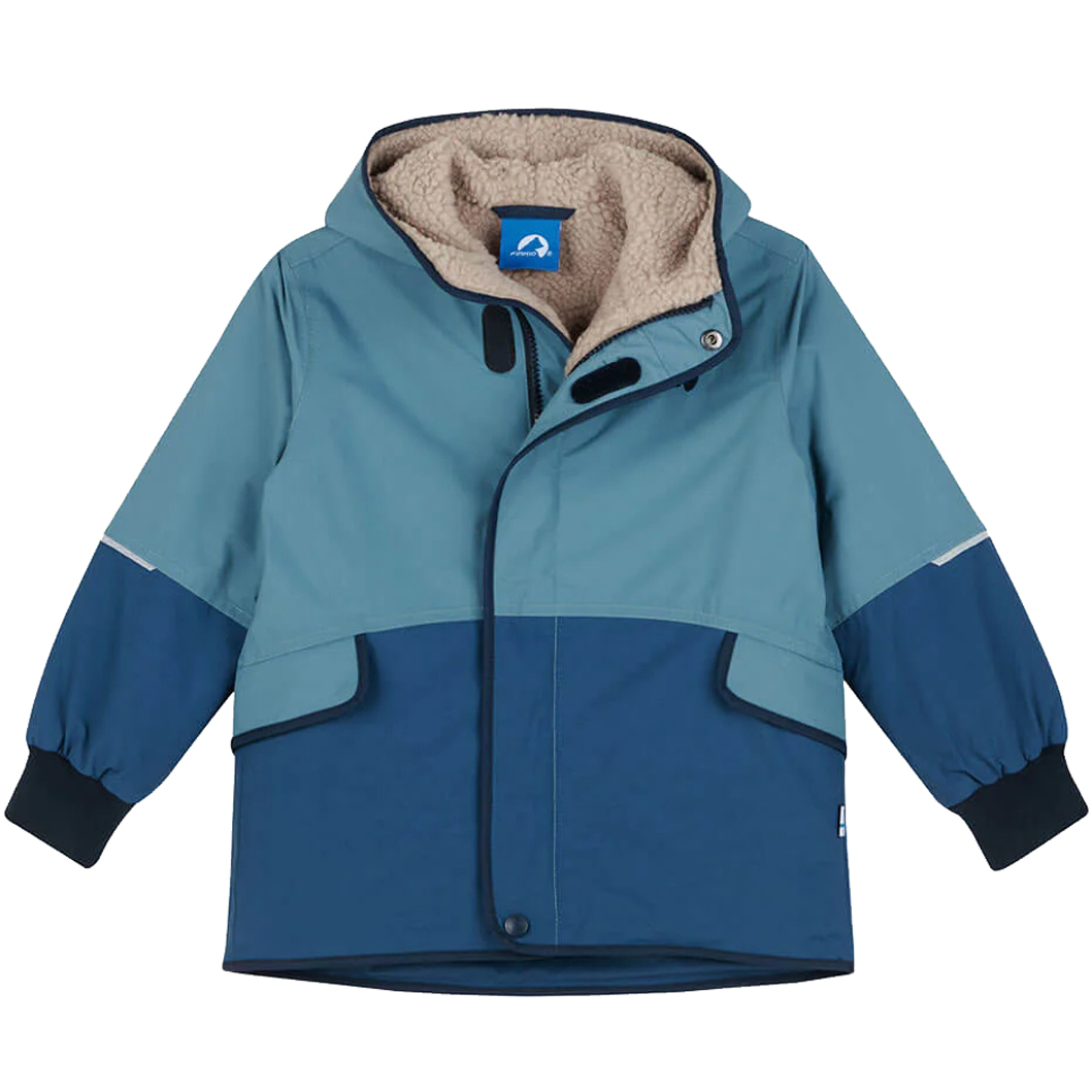 Детская зимняя куртка Finkid MOSKA MUKKA - bluestone/темно-синий