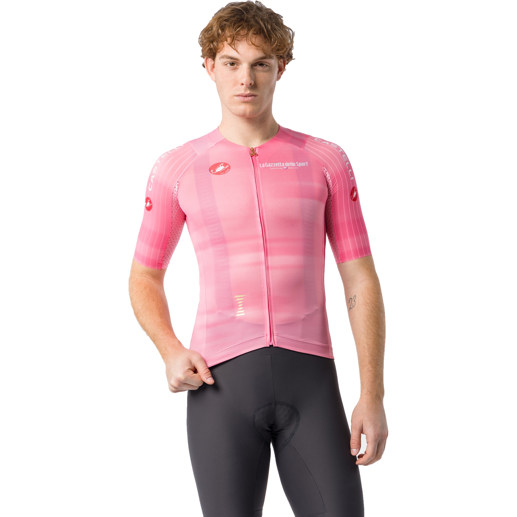 Castelli Giro d'Italia #Giro109 Race 8S Jersey Men - pink round