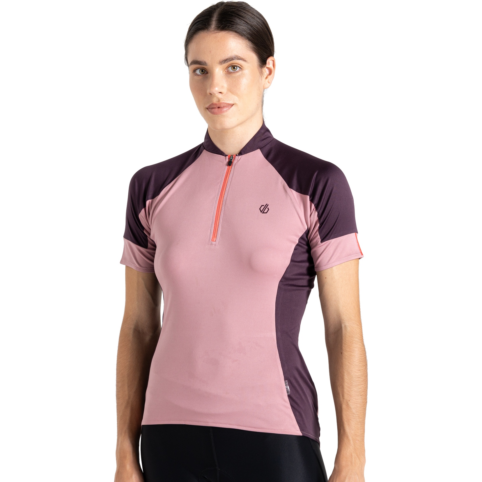 Photo produit de Dare 2b Maillot Vélo Femme - Flutter - 126 Lilas / Deep Plum