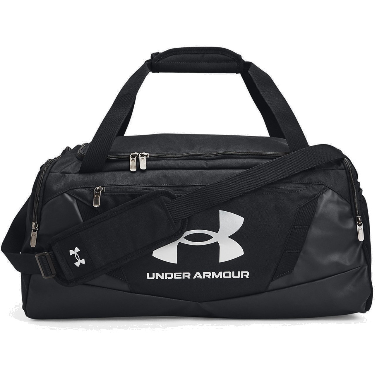Picture of Under Armour UA Undeniable 5.0 Small Duffle Bag - Black/Black/Metallic Silver