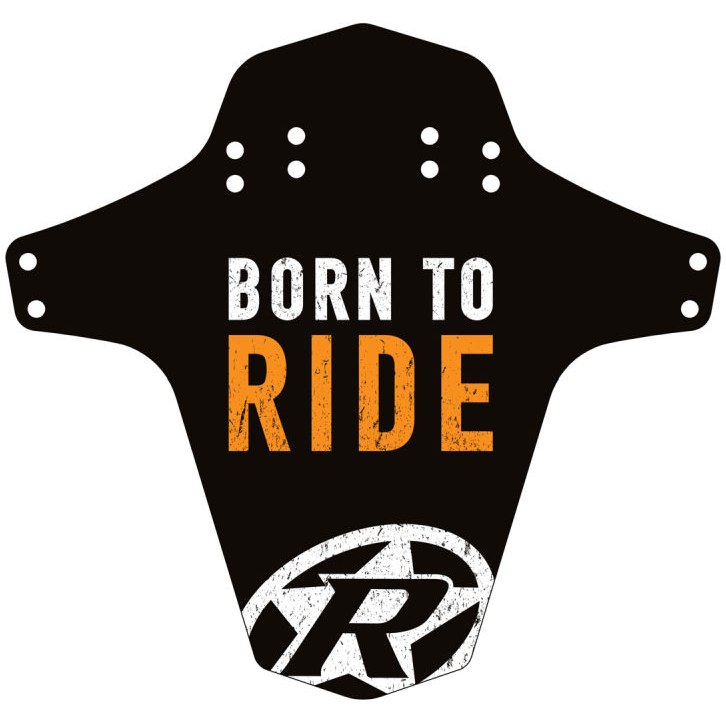 Bild von Reverse Components Mudfender - Born to Ride - orange