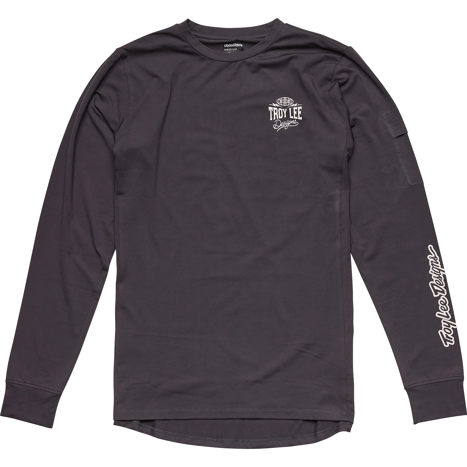 Picture of Troy Lee Designs Ruckus Ride Long Sleeve Tee Men - Bolts Carbon