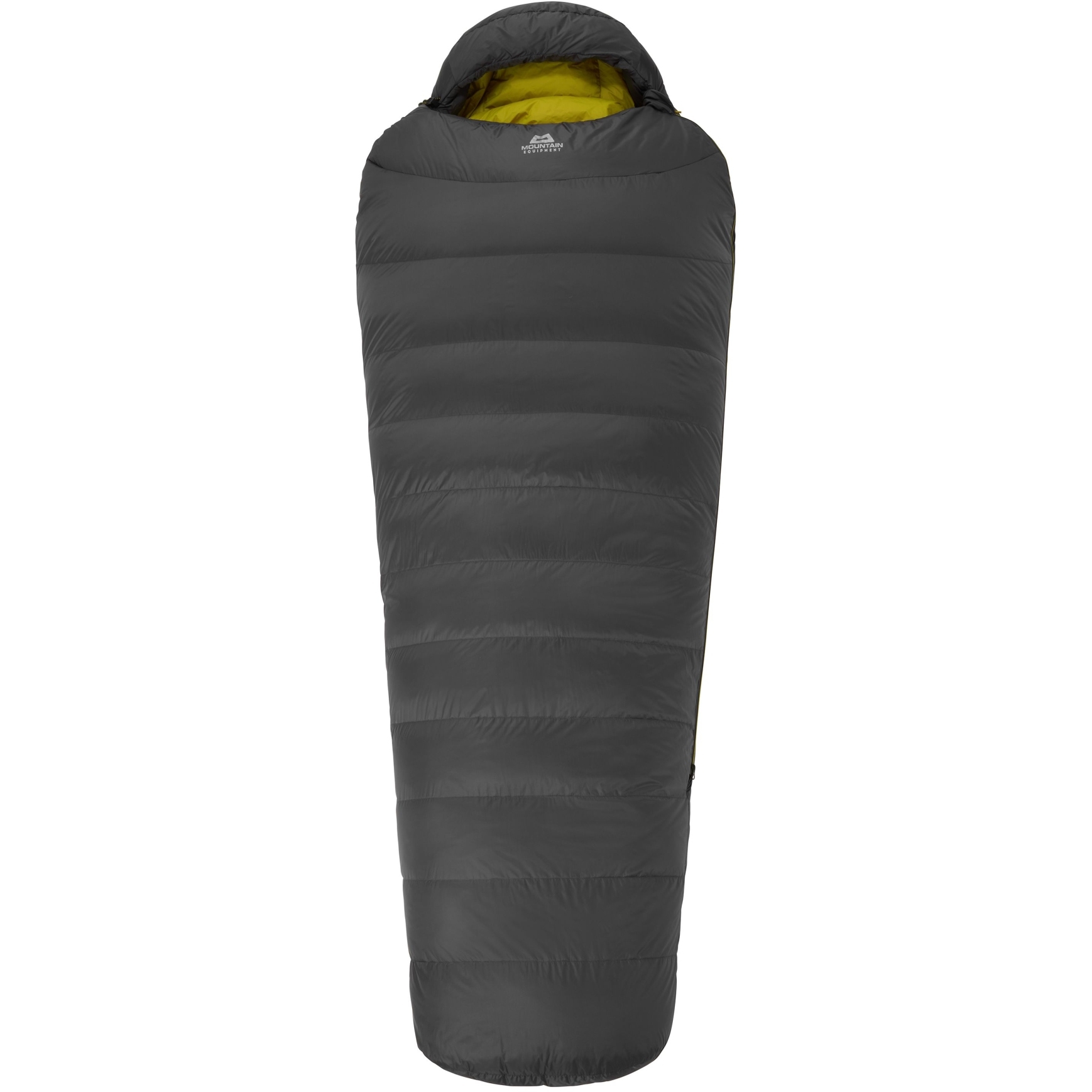 Foto de Mountain Equipment Helium GT 400 Regular Saco de Dormir ME-005973 - cremallera izquierda - anvil grey