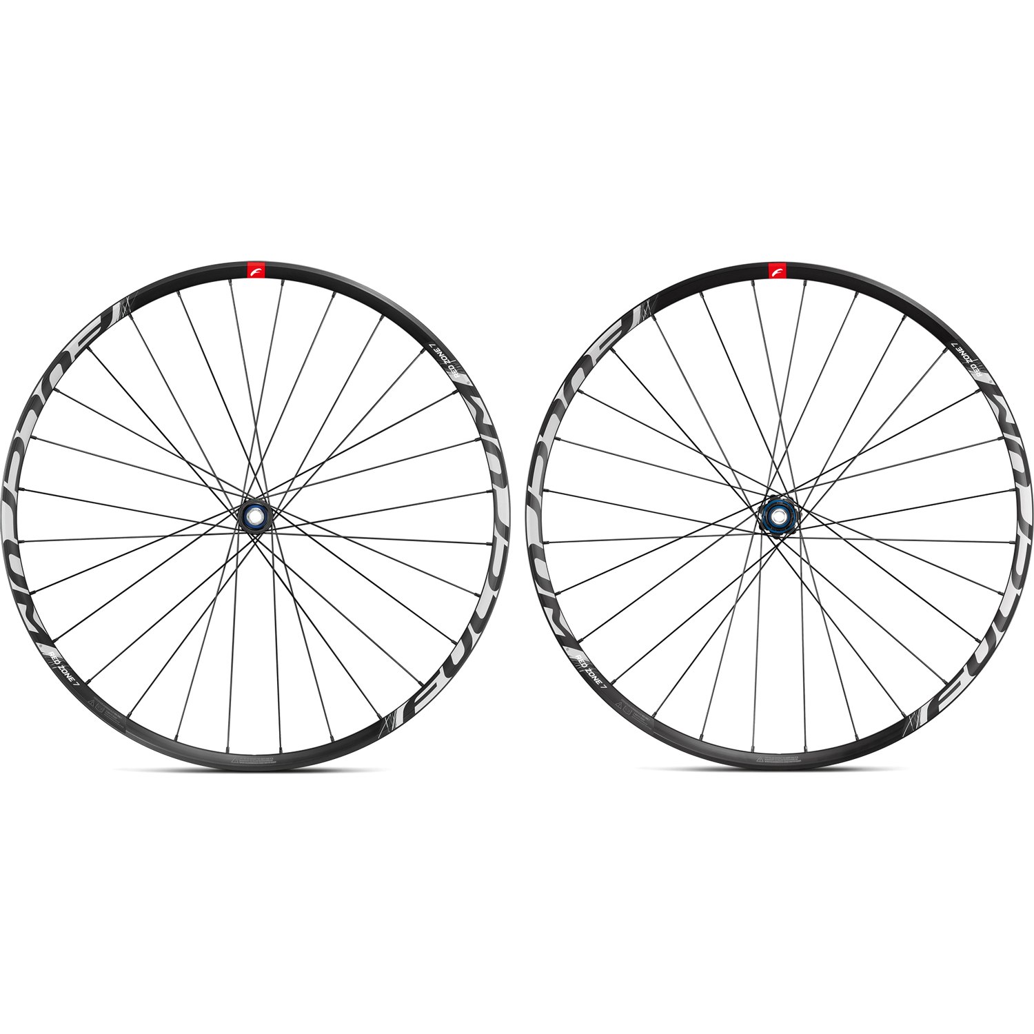 Image of Fulcrum Red Zone 7 - 29 TR Centerlock Disc MTB Wheelset | 15x110mm | 12x148mm Boost - black/white