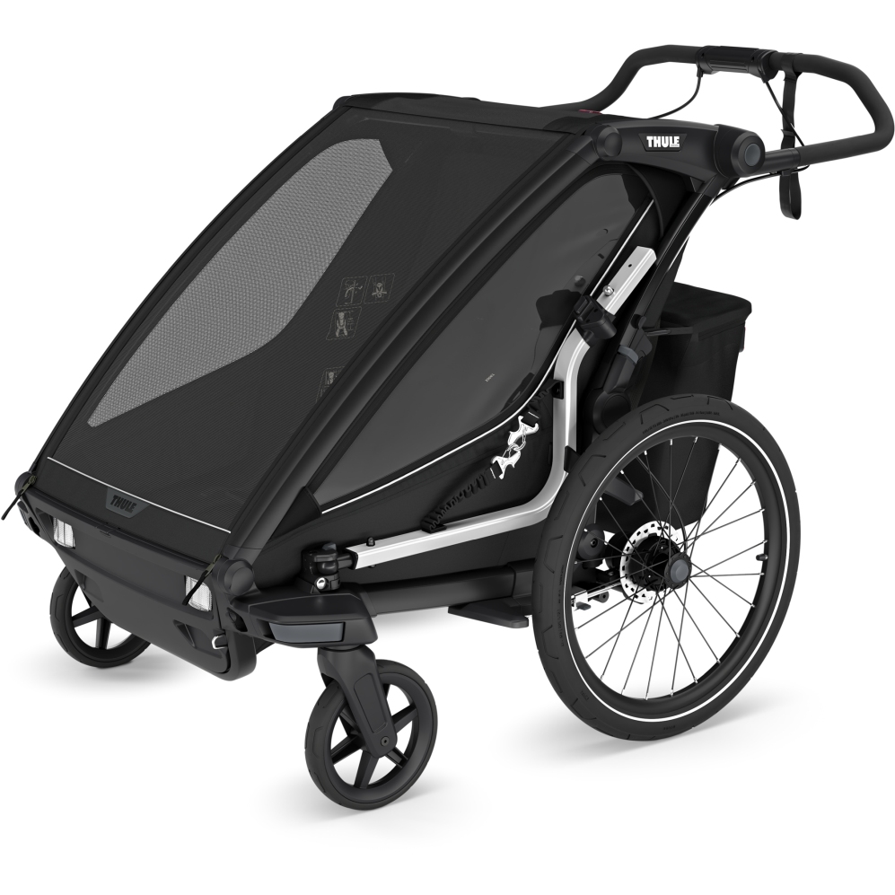 Produktbild von Thule Chariot Sport 2 Double - Fahrradanhänger für 2 Kinder - schwarz