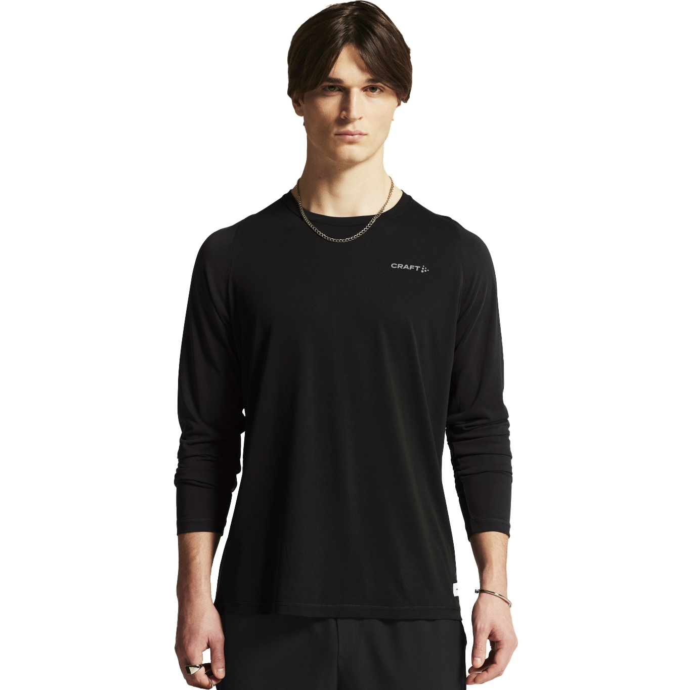 Produktbild von CRAFT Collective Bi-Blend Langarmshirt Herren - schwarz