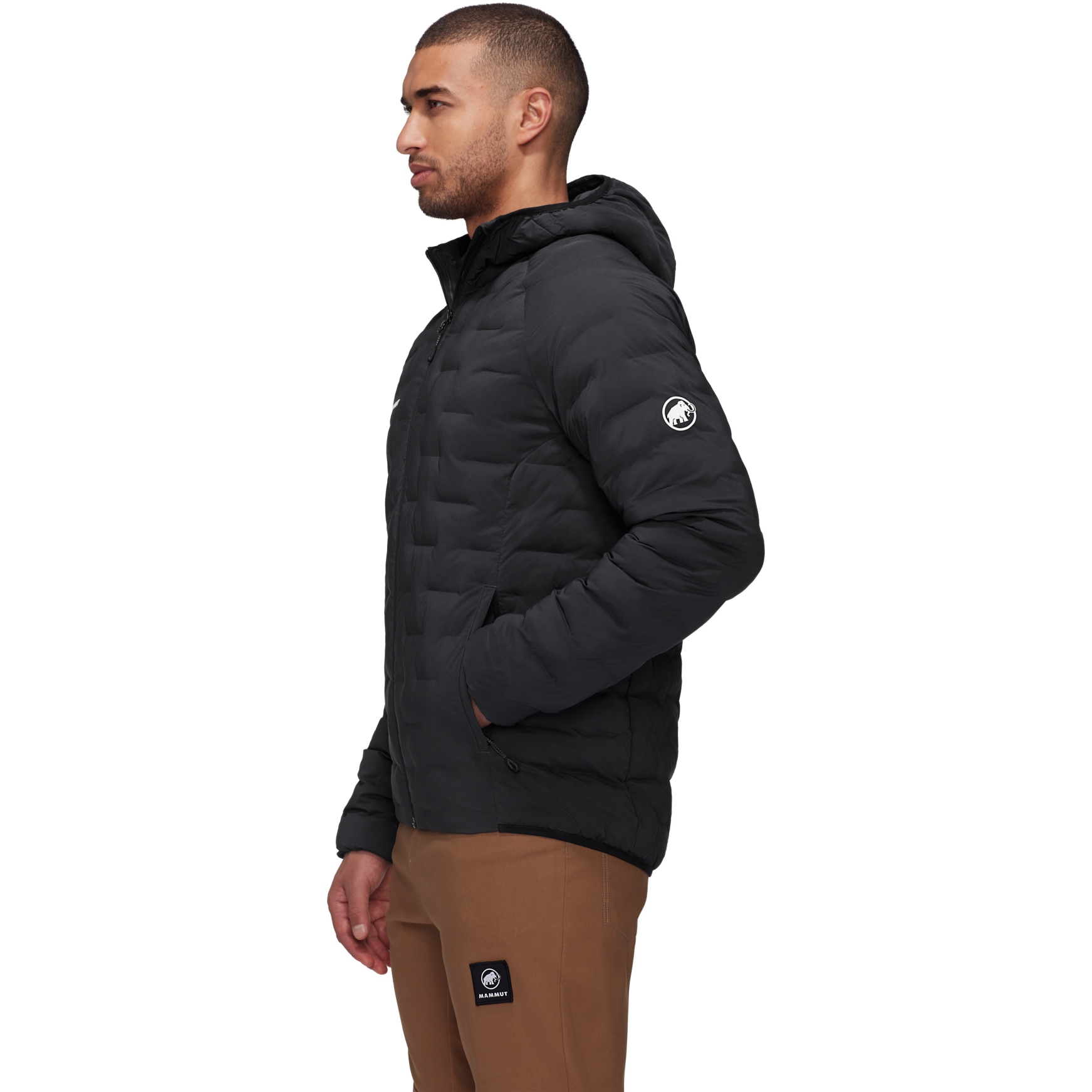 Mammut Sender Insulation Hooded Jacket Men - black | BIKE24