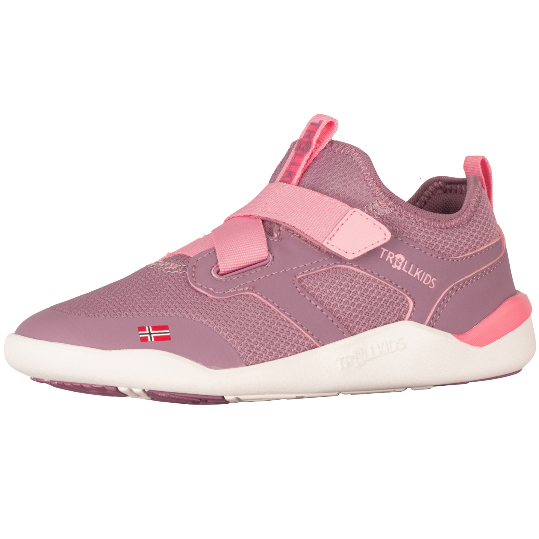 Produktbild von Trollkids Bergen Hiker Barfußschuhe Kinder - Orchid/Peony Rose
