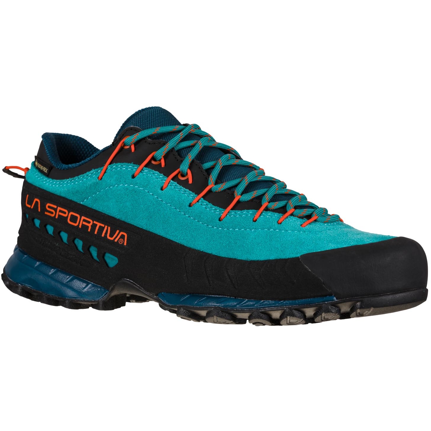 La Sportiva TX4 WOMAN GTX - Zapatillas de senderismo - lagoon/cherry  tomato/azul 