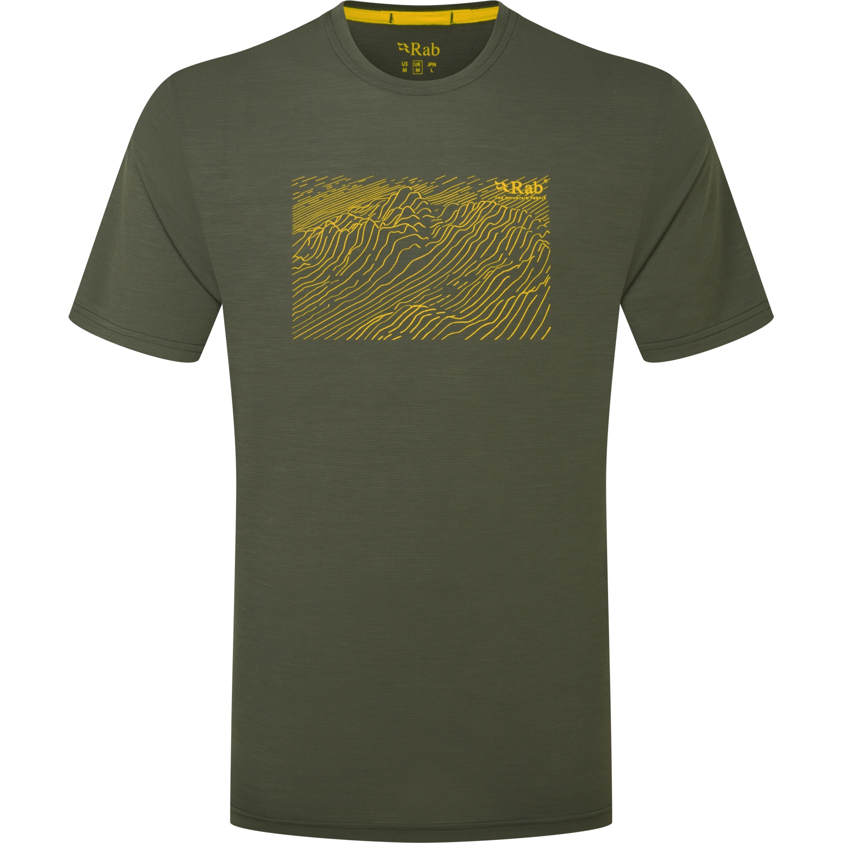 Kuva tuotteesta Rab Syncrino Ridge Tee Men - olive