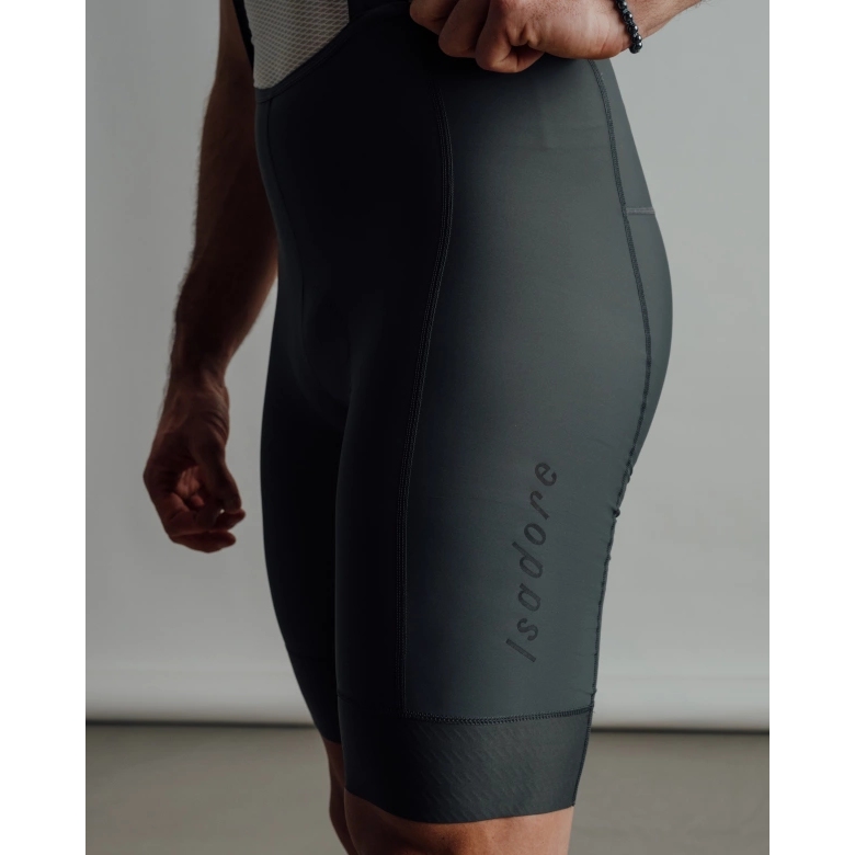 Isadore Signature Bib Shorts Men - Volcanic Ash | BIKE24