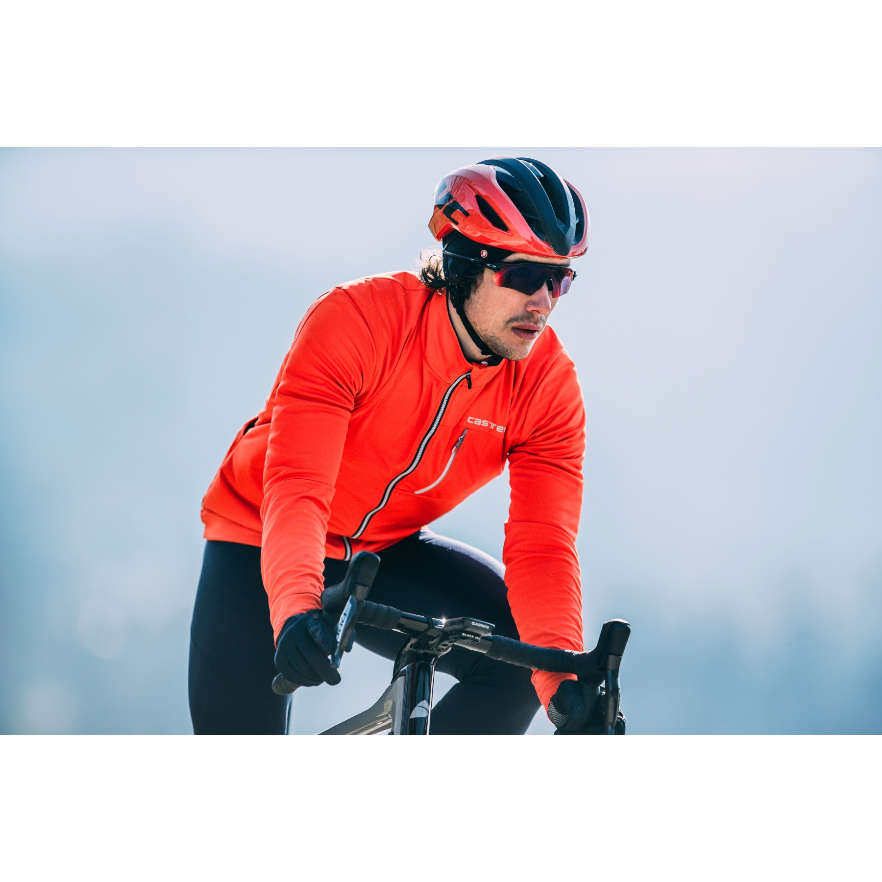 Castelli Go Jacket Men - electric lime/black 383 | BIKE24