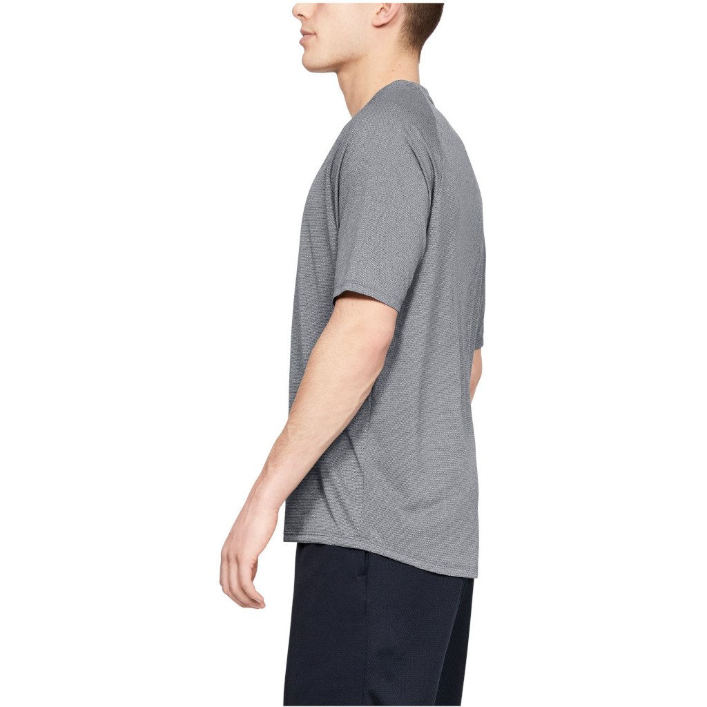 Under Armour UA Tech™ 2.0 Textured Short Sleeve T-Shirt Men - Pitch Gray /  Black