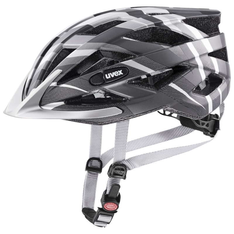 Produktbild von Uvex air wing cc Helm - schwarz-silber matt